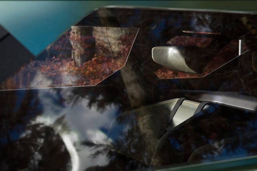 Ein Blick durchs Seitenfenster zeigt, wie weit die Designer ihre virtuelle Fingerübung getrieben haben. Selbst Sitz- und Innenraumdetails wurden nicht dem Zufall überlassen.