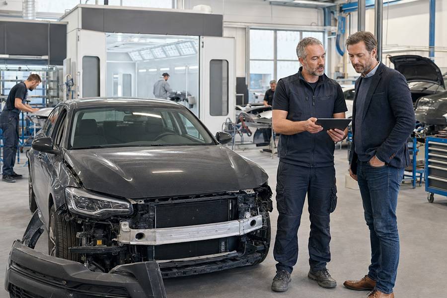 Was ist eine Carrosserie heute noch wert? Neben Umsatz und Ertrag entscheiden zunehmend Versichererbeziehungen, Herstellerzertifikate, Kundenmix und Immobilien über den Verkaufspreis.
