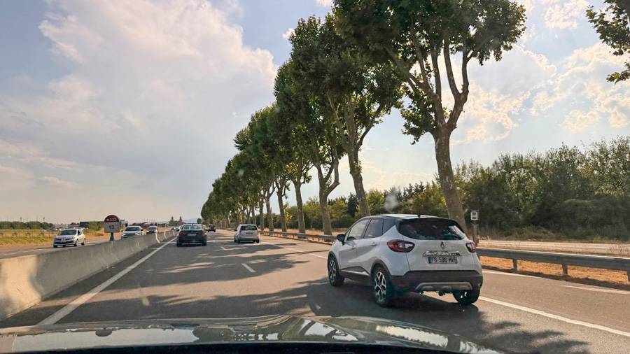 Longues lignes droites, trafic dense et nombreuses heures à bord ont rythmé la traversée de la France.
